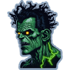 Green Monster Halloween 3