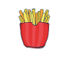 Funny Fries Funny French Fries