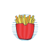 Funny Fries Funny French Fries