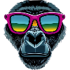 cool gorilla