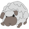 Funny sheep