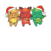 Dragon Christmas Winter Animals Dragon