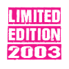 Édition limitée 2003