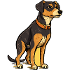Niedliches Hundedesign für Hundebesitzer
