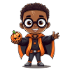 Cute Halloween Monster Trick-or-Treat