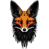Mystic Fox - Styl tatuażu Las Zwierzę Jesień