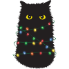 Creepy Cat Christmas Present