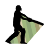 Équipe de cricket lanceur