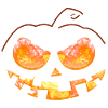 Burning pumpkin | Halloween, funny pictures