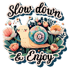 slow down an enjoy