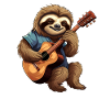 Sloth guitarist