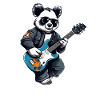 Panda guitarist bassist