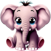 Baby-Elefant