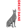 Great Dane Us Flag