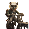 Cool Biker Dog