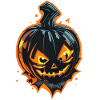 Gloomy pumpkin