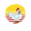 Funny Chicken Saying Chicken