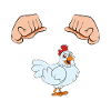 Funny Chicken Saying Chicken