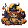 Chat d’Halloween