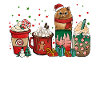 Persische Kaffeetassen Santa Cat