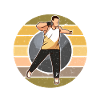 Athletics, athletics, throwing athletes,