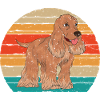 Retro Cocker Spaniel