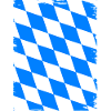 Bavaria Flag Used Look Bavarian Flag Vintage
