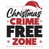 Christmas Crime-Free Zone Santa Police