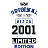 2001 limited edition birthday