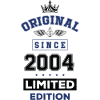 2004 limited edition birthday
