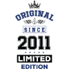 2011 limited edition birthday