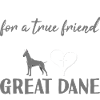 I Asked God Great Dane
