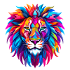 Polygon Lion