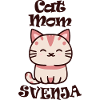 Svenja Nom Prénom avec chat