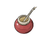 Yerba Mate Tea Bombilla