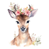 traditioneller Hirsch.traditional deer