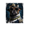 Pug Dog Sunglasses King
