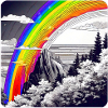 Rainbow in nature