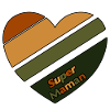 Cœur Créatif Super Maman