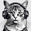 Mietzekatze mag Musik