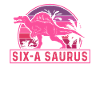 Six-A Saurus Spinosaurus 6th Birthday
