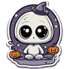 Süsser Halloween Geist