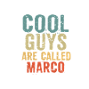 Cool guys are called marco