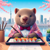 Wombat in Tokyo