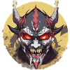 Dämonischer Samurai