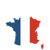 France Map French Flag