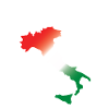 Mappa Italia Bandiera Italiana