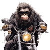 Gorilla Biker