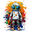 Galactic Artistry: Explosez-vous avec Trendsetting.