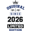2026 limited edition birthday